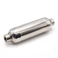0.1L Stainless Steel Air Tank 0.1L horizontal stainless steel air tank for compact air suspension systems