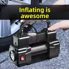 12V Compact Air Compressor compact 12V heavy-duty car air compressor pump for tire inflation