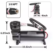 AC Air Ride Kit AC car air ride management kit with seamless air tank and 480C compressor